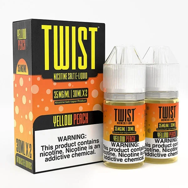 Yellow Peach by Twist Salts Series 30mL 2-Pack