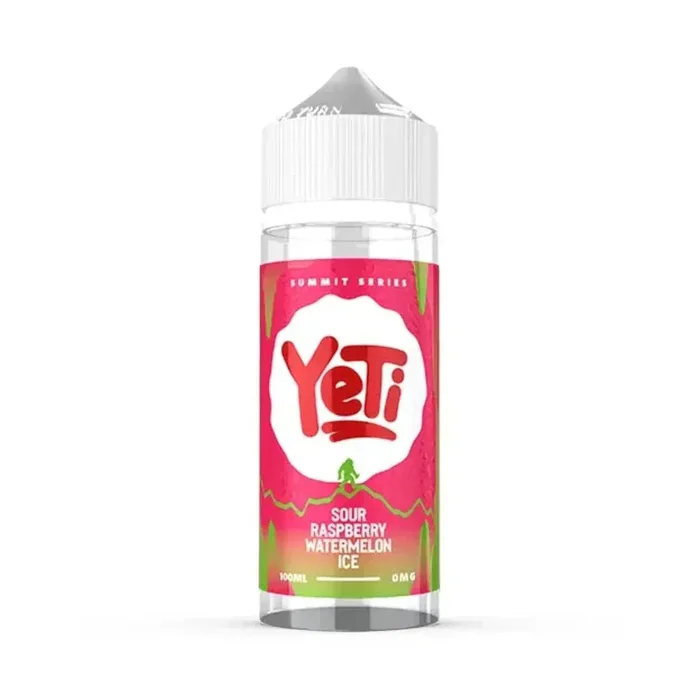Yeti 100ml Short fill Summit Series – Sour Raspberry Watermelon Ice