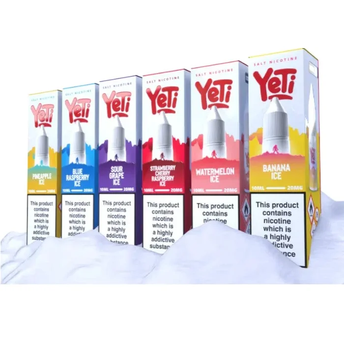 Yeti – SUMMIT SERIES – Nic Salt 10mg/15mg/20mg – 10ml (INCLUDES EXCISE DUTY)