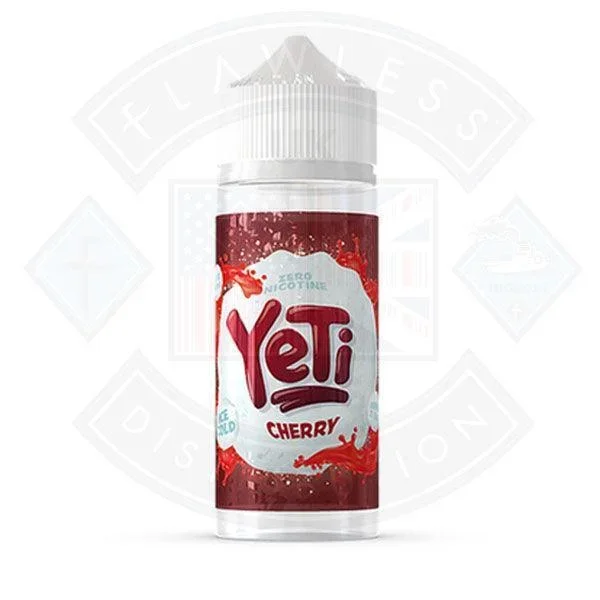 Yeti Ice Cold Cherry 0mg 100ml Shortfill E-Liquid