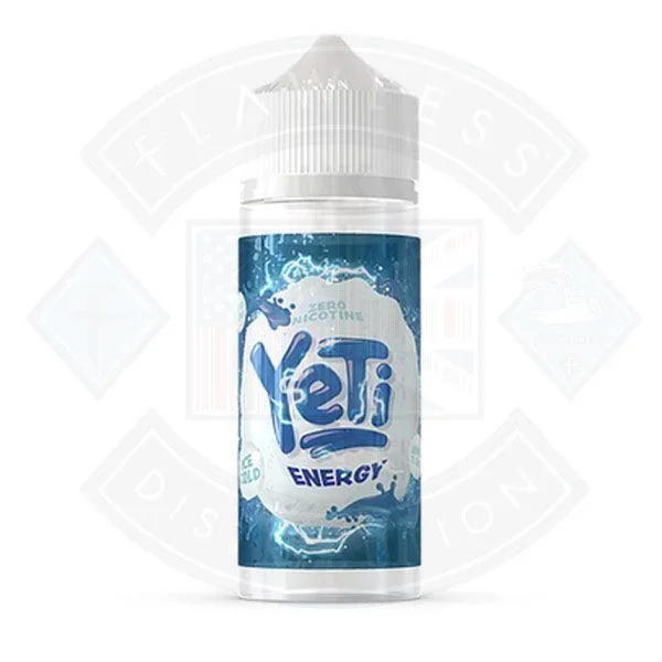 Yeti Ice Cold Energy 0mg 100ml Shortfill E-Liquid