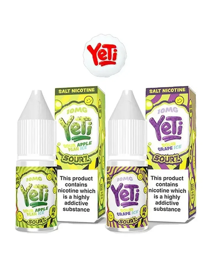Yeti Sourz Nic Salts 10ml