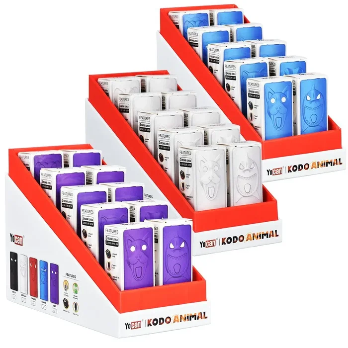 Yocan Kodo Variable Voltage 510 Cart Vape Battery | 900mAh 10ct