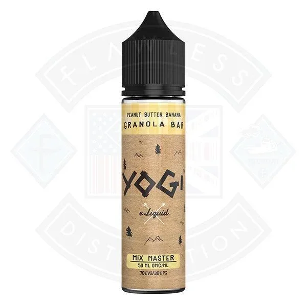 Yogi – Peanut Butter Banana Granola Bar 0mg 50ml Shortfill E-liquid