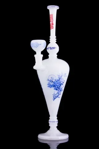 Youwei Dynasty Vase Beautiful Glass Bong