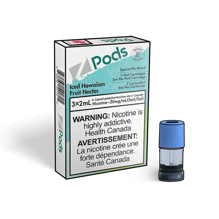 Z Pods – S Compatible – Iced Hawaiian Fruit Nectar (ON)