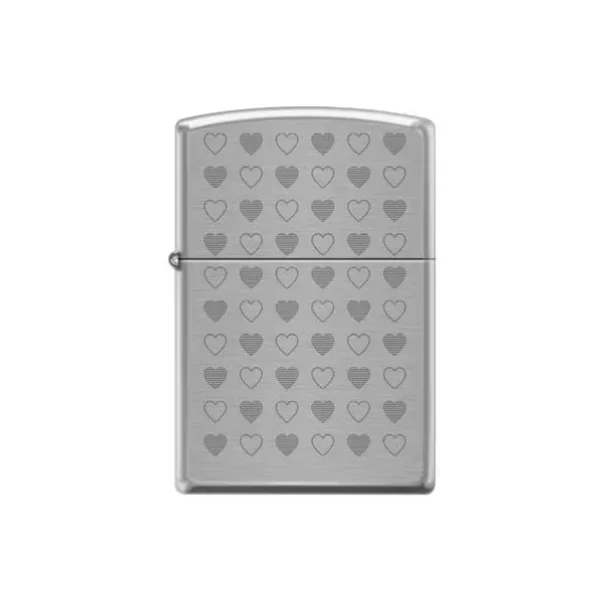 Zippo 200 179649 Reg Brush Finish Chr