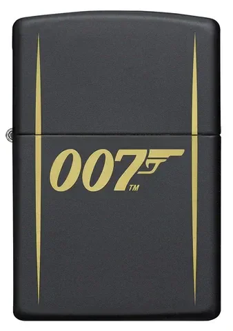 Zippo Lighter – James Bond 007 Black Matte