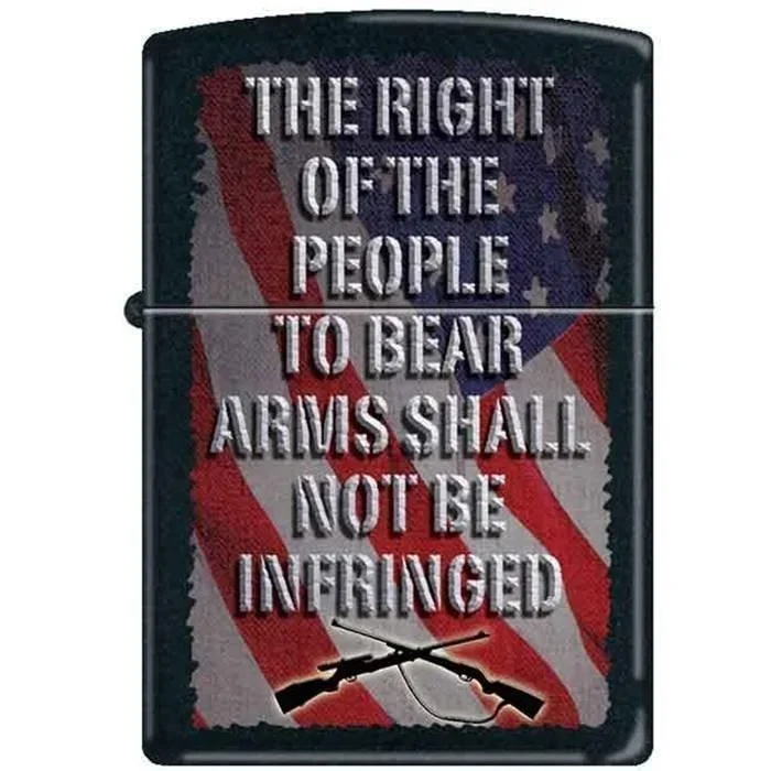 Zippo Lighter – Right to Bear Arms