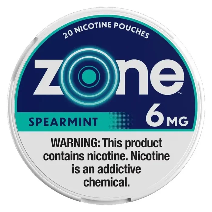 Zone Nicotine Pouches Spearmint – 5 Pack