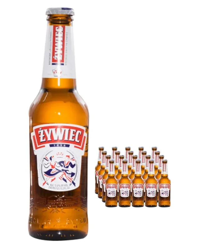 Zywiec Premium Lager Beer Multipack, 20 x 500 ml